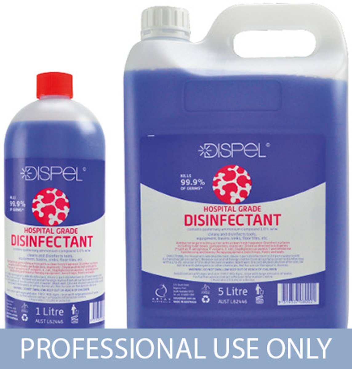 <p>Designated by the EPA as being effective enough to be used in a hospital setting</p>
