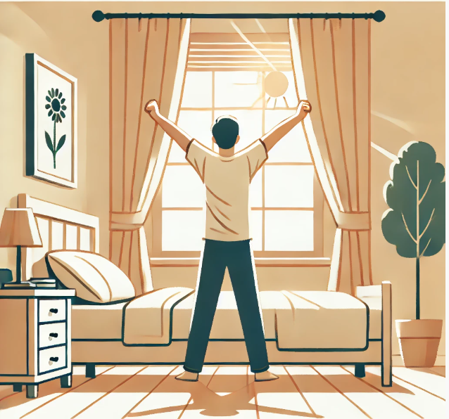 <p>To get up</p>