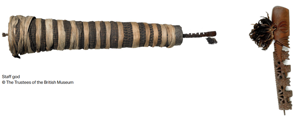 <p>Staff God (Atua Rakay) - Late 18th/early 19th century</p>