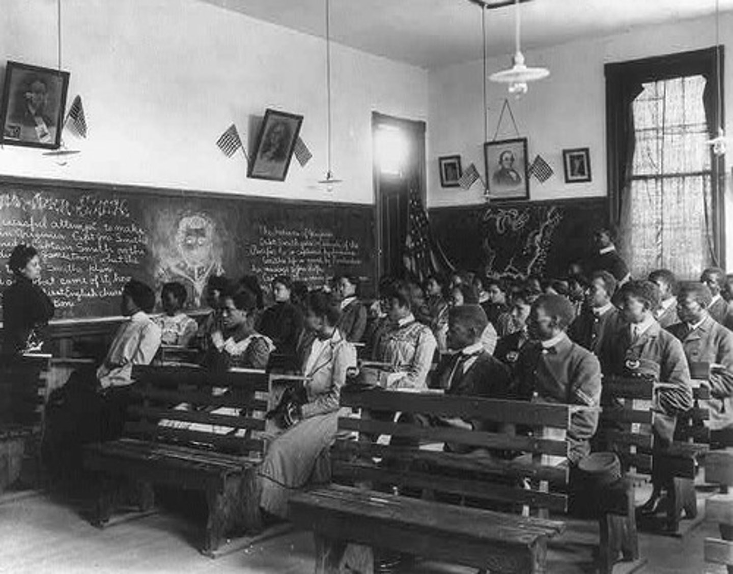 <p>Founded by Booker T. Washington to train Black teachers and to provide practical education to African Americans.</p>