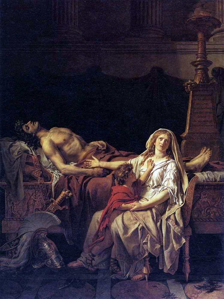 <p>Andromache Mourning Hector</p>