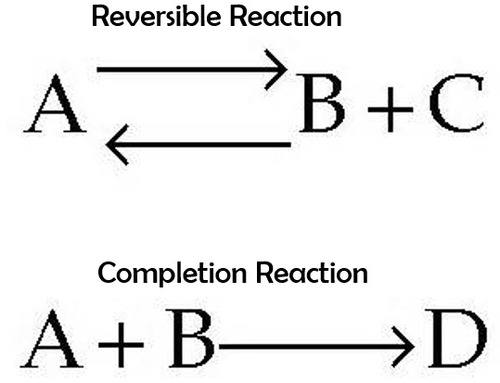 is when the reaction can run in the opposite direction, so that the products are converted back to the original reactants.
