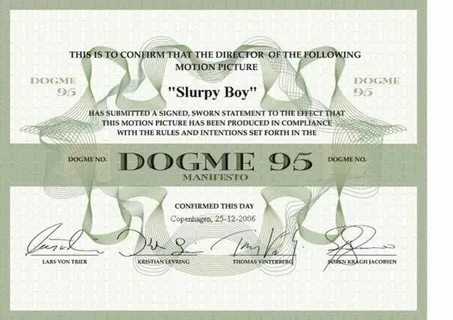<p>Догма 95</p>