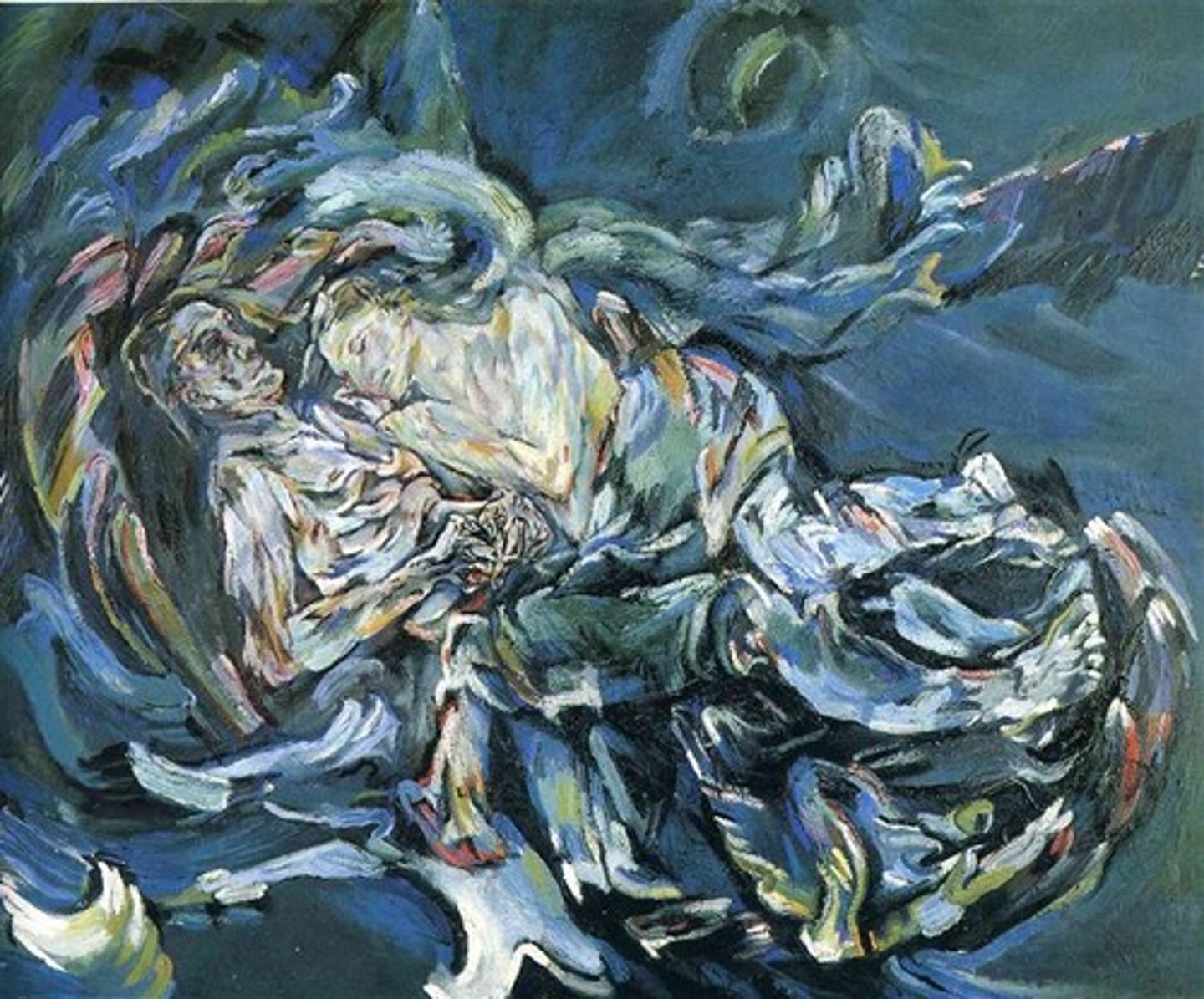 <p>Oskar Kokoschka ; expressionnisme autrichien, déformation des figures</p>