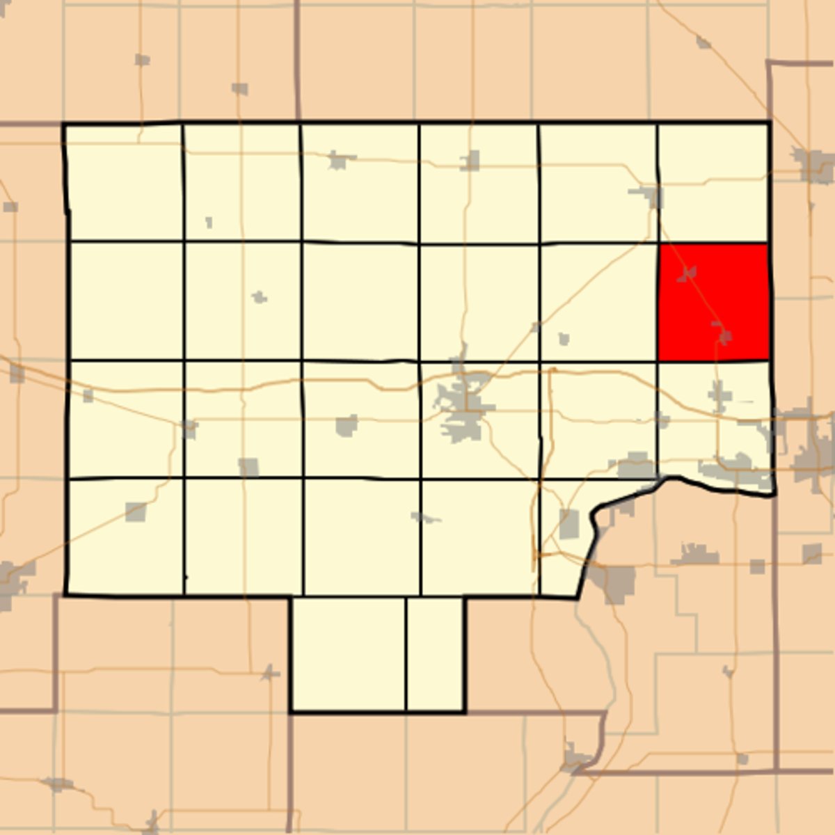 <p>rectangular survey system used by the U.S. federal government to divide the land into a grid like pattern, designed by Thomas Jefferson to facilitate the dispersal of settlers evenly across farmlands of the US interior</p>