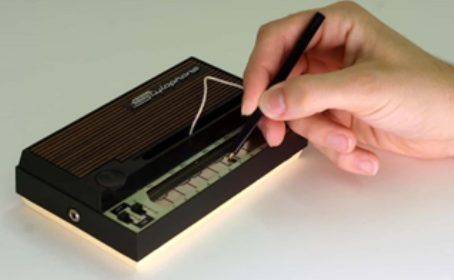 <p>It is a miniature analog stylus-operated keyboard</p>