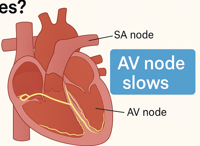 <p>C. AV node bc its important for AV nodal delay</p>