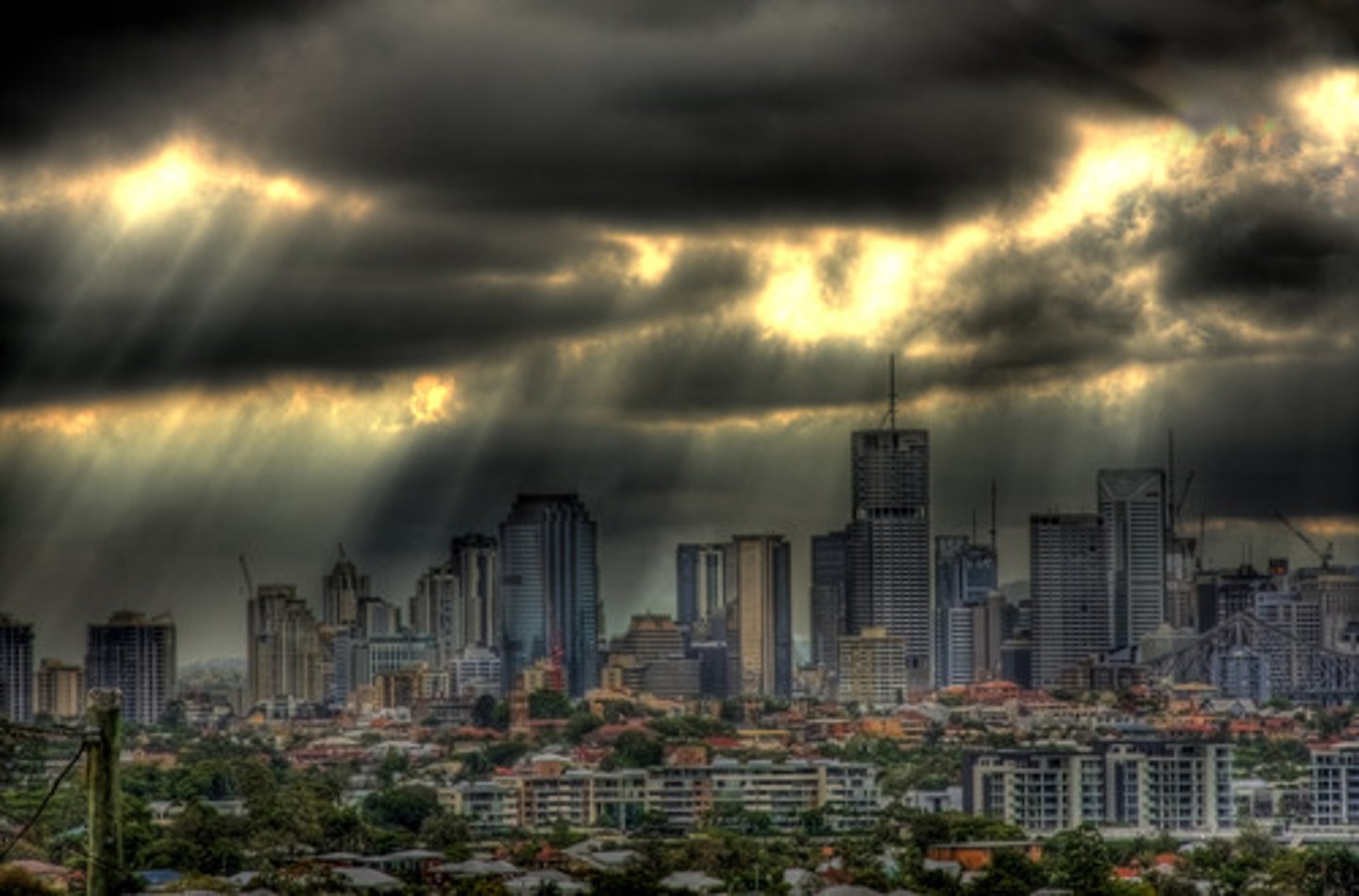 <p>there is a storm</p>