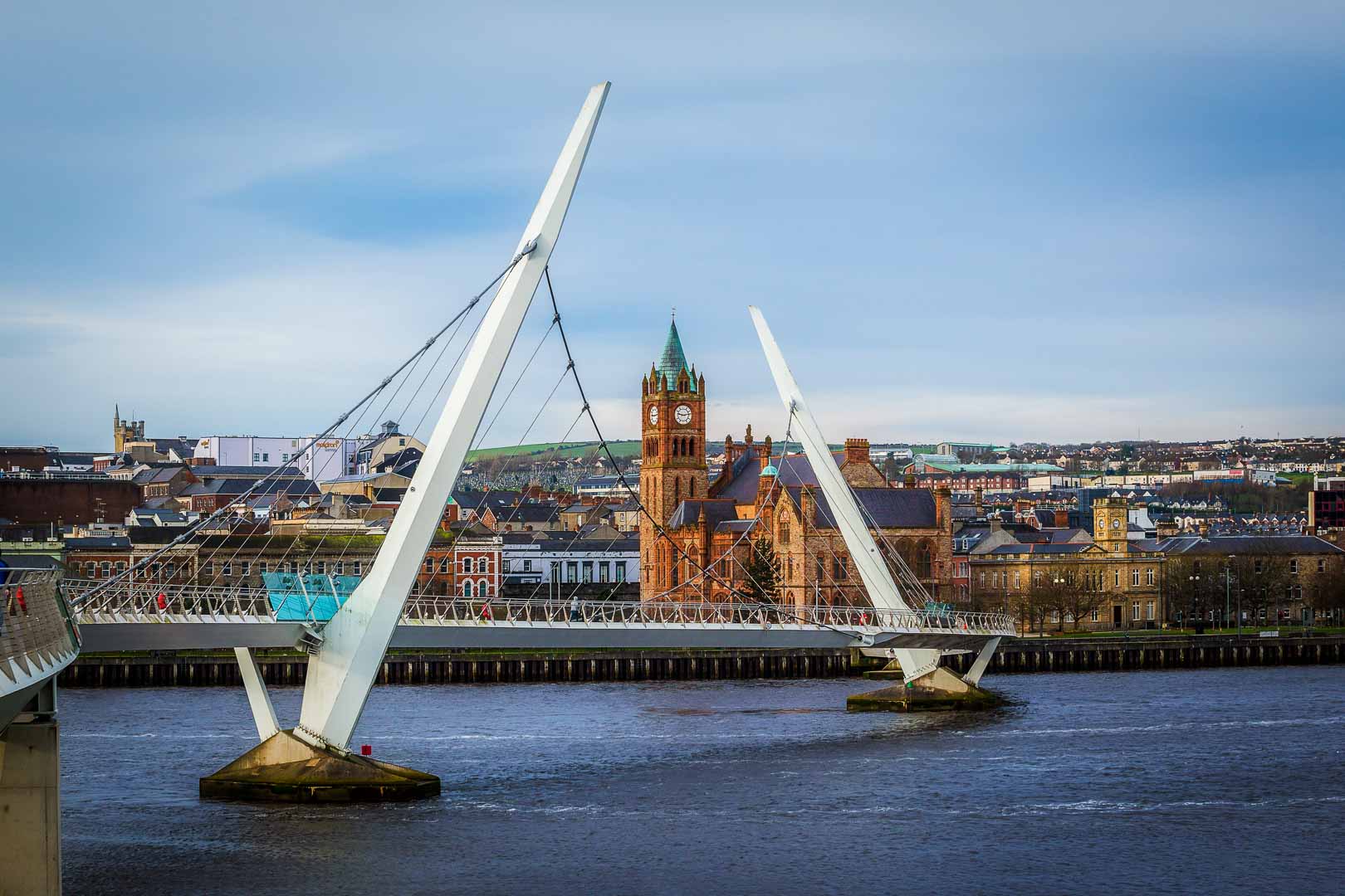 It can be used to reinforce a particular heritage look or to promote the place as modern and forward looking. It can also alter how people use the place. 

e.g. in Derry, flagship project building the peace bridge 