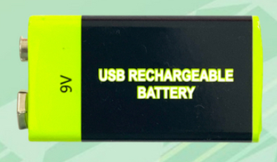 <p>9V RECHARGEABLE BATTERY</p>