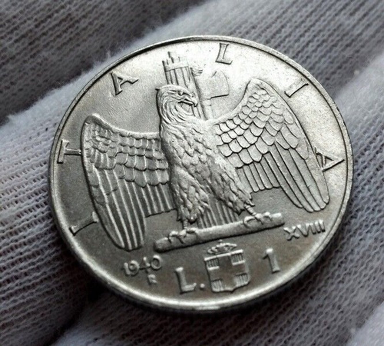 <p>Campaign launched by Mussolini in 1926 that aimed at strengthening Italy's currency, the lira. Mussolini fixed the Lira at 90 lira per british pound. As a result, exports fell and prices for consumers rose.</p>