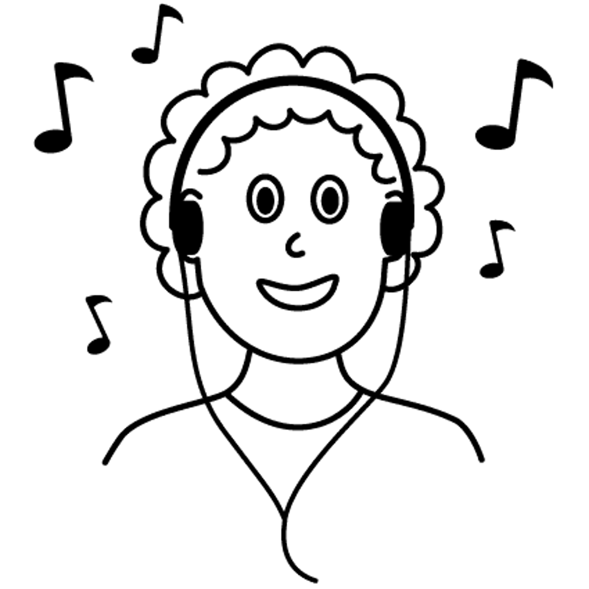 <p>to listen</p>
