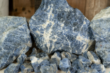 <p>sodalite- silicates </p>