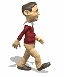 to go (by foot)