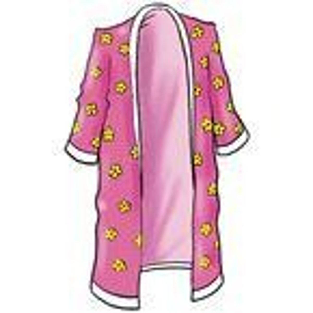 <p>(n) áo choàng, váy dài</p><p>example: He wore a ___ to the ceremony</p>