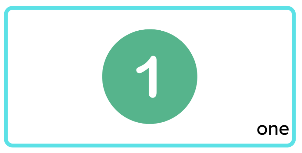 <p>1 (one)</p>