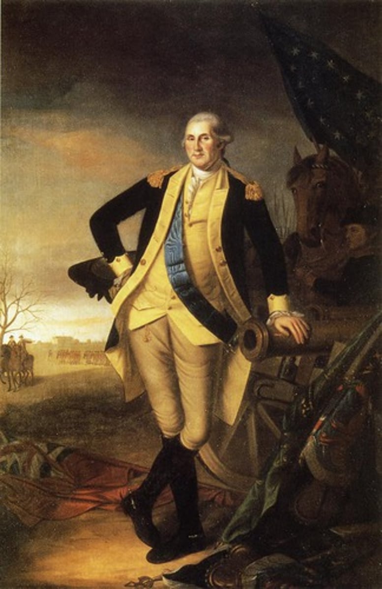 <p>Commander of the Continental Army</p>