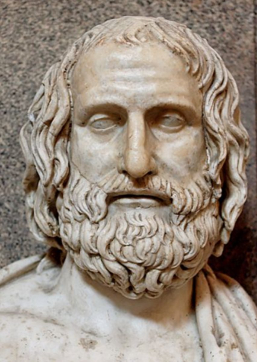 <p>one of the greatest tragic dramatists of ancient Greece (480-406 BC)</p>