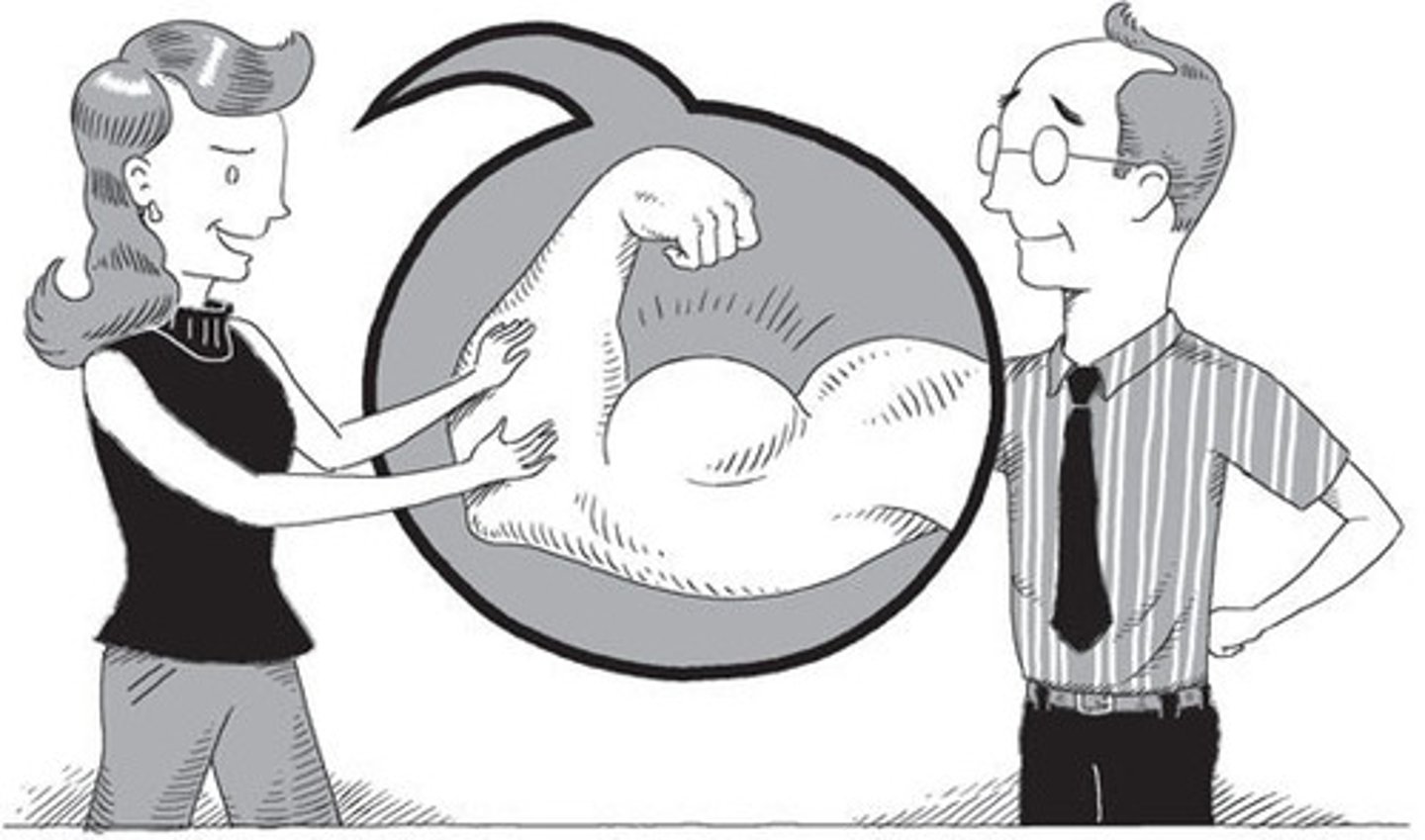 <p>attempting to win favor by flattery</p>