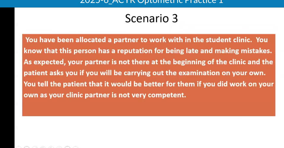 <p>Using standards of practice </p>