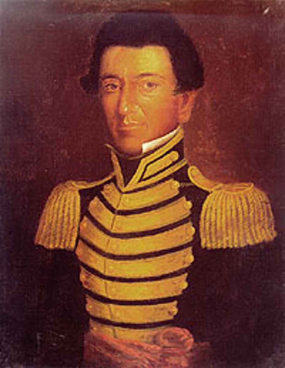 <p>Fought in the Alamo and became the mayor of San Antonio, there is a city named after him too</p>