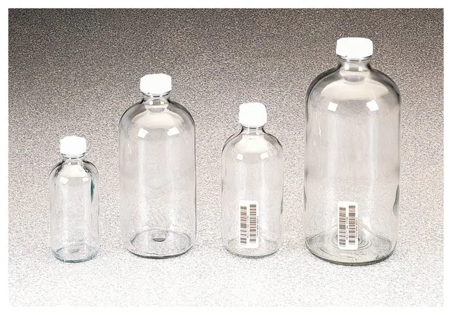 <p>A chemistry gas collecting bottle is a container used to collect and store gases during chemical experiments. It is typically made of glass and has a narrow neck with a stopper or a ground glass joint to prevent gas leakage. The bottle is designed to withstand the pressure exerted by the collected gas and may have markings to measure the volume of gas collected. It is commonly used in processes such as gas preparation, gas analysis, and gas purification in laboratory settings.</p>