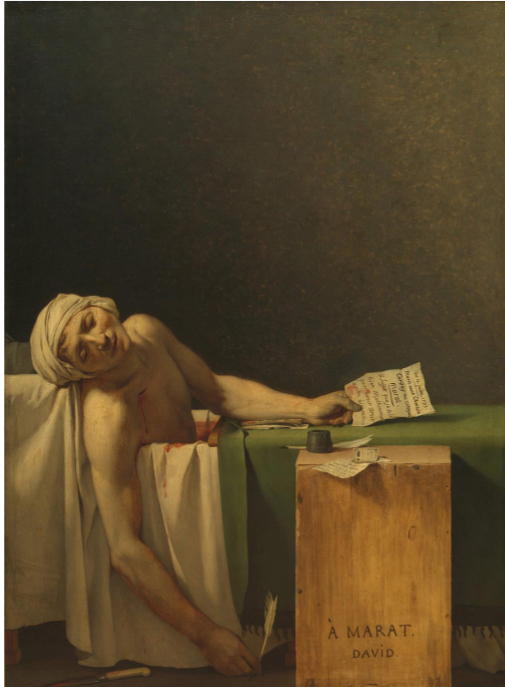 <p>The Death of Marat</p>
