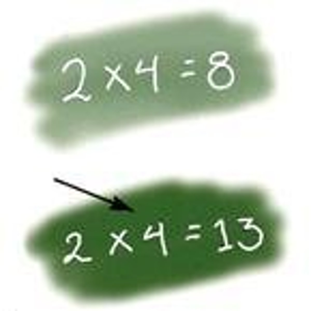 <p>to not be (negative equation)</p>