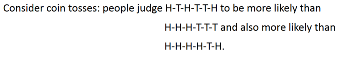 <p>Of which bias is this an example?</p>