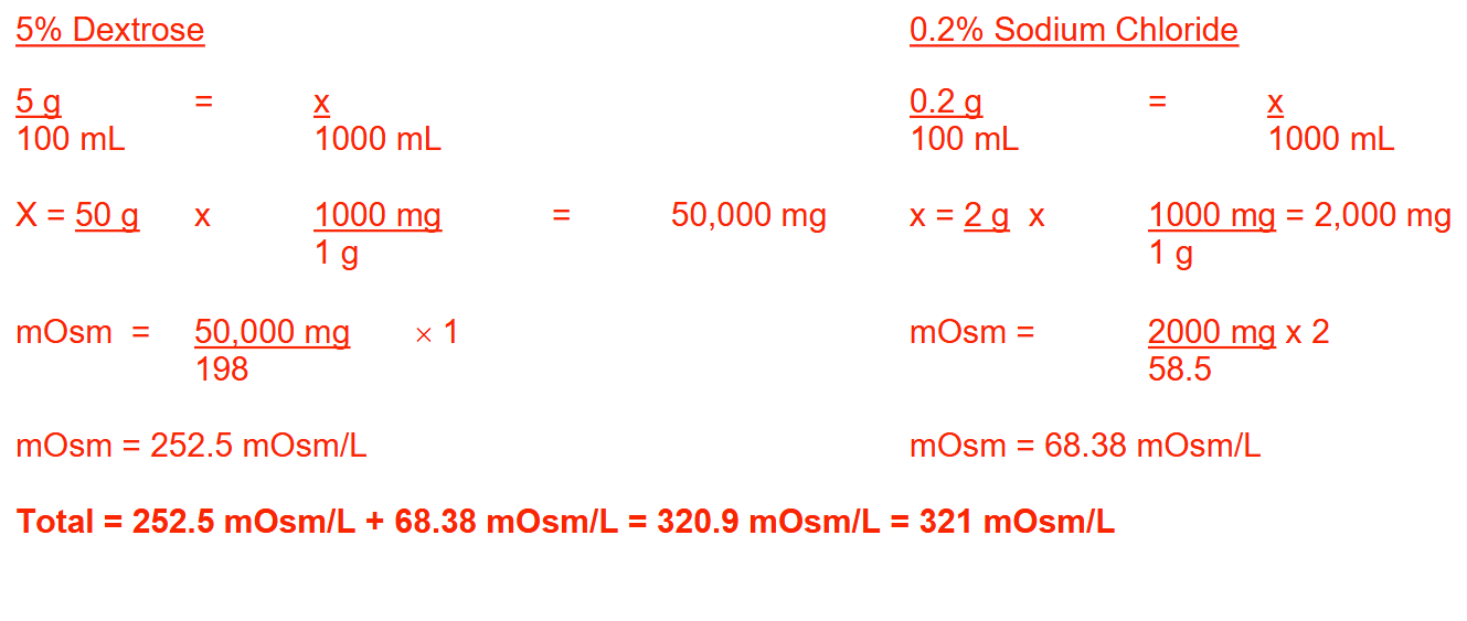 <p>321 mOsm/L&nbsp;</p>
