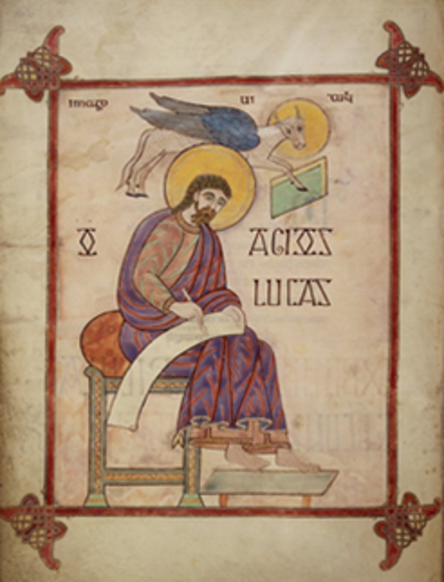 <p>Saint Luke Portrait</p>