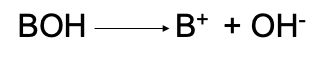 <p><span>A compound that yields a hydroxyl ion when&nbsp; dissolved in water <em>(dissociation is complete)</em></span></p>
