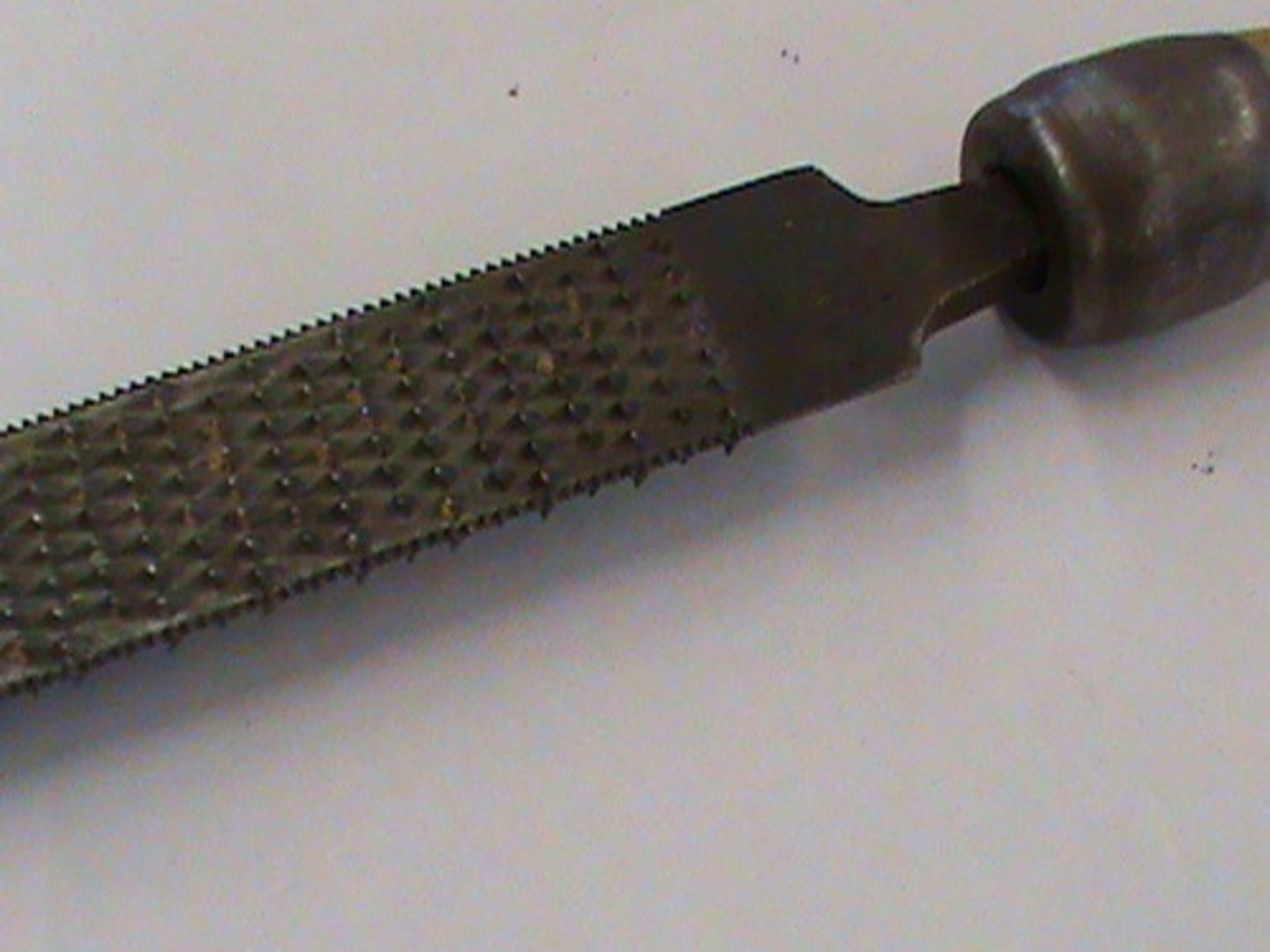 <p>Small holes shaves off slivers of wood to smooth and round.</p>