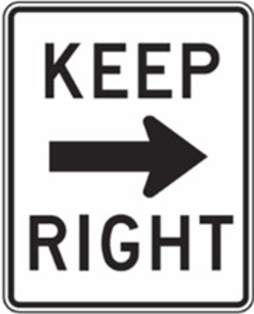 <p>to the right of</p>