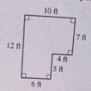 <p>The figure above represents a kitchen floor that is to be covered with square tiles the length of 6 inches on a side. If the tiles cost $0.75 each, what will be the cost of the tiles to cover the floor?</p><p>A) $75</p><p>B) $200</p><p>C) $240</p><p>D) $300</p>