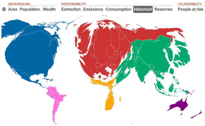Cartogram Map