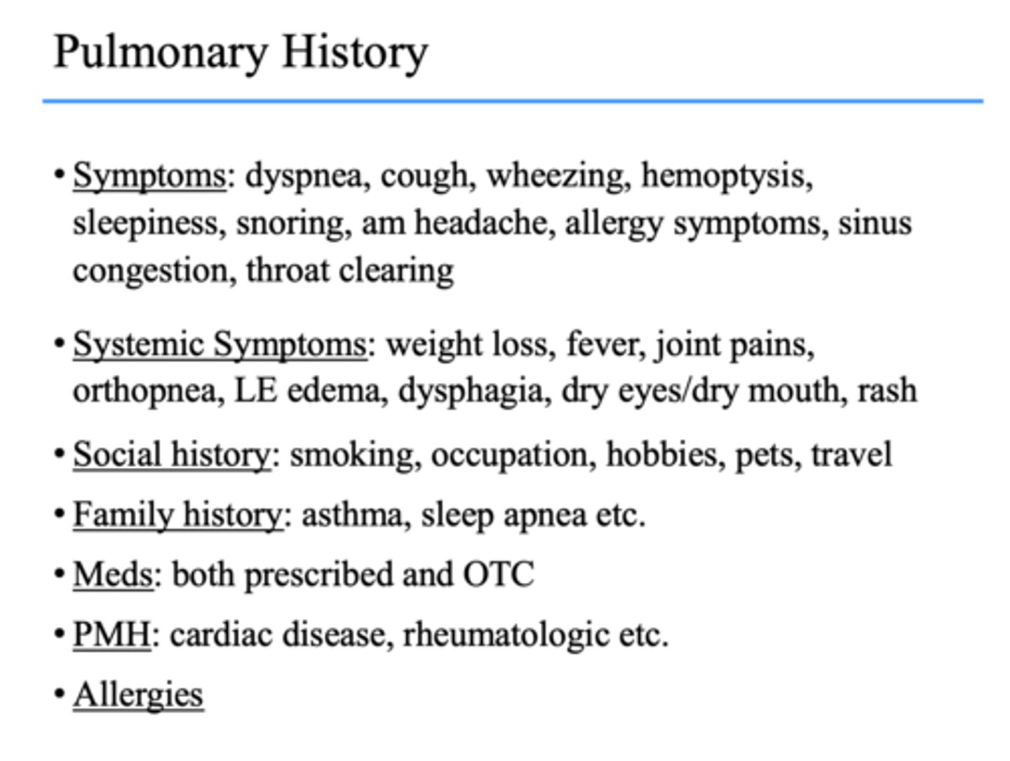 <p>symptoms</p>