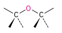<p>C–O–C</p>