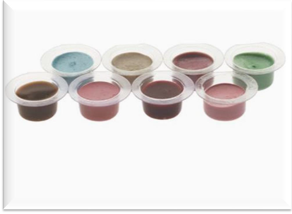 <p>In what forms can prophy pastes be found (container wise)</p>