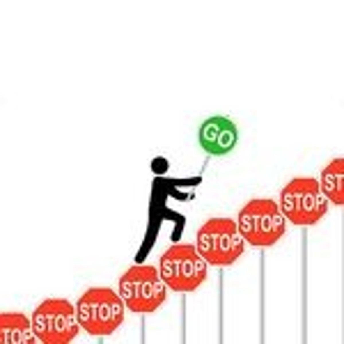 <p>to persist in, to insist on</p>