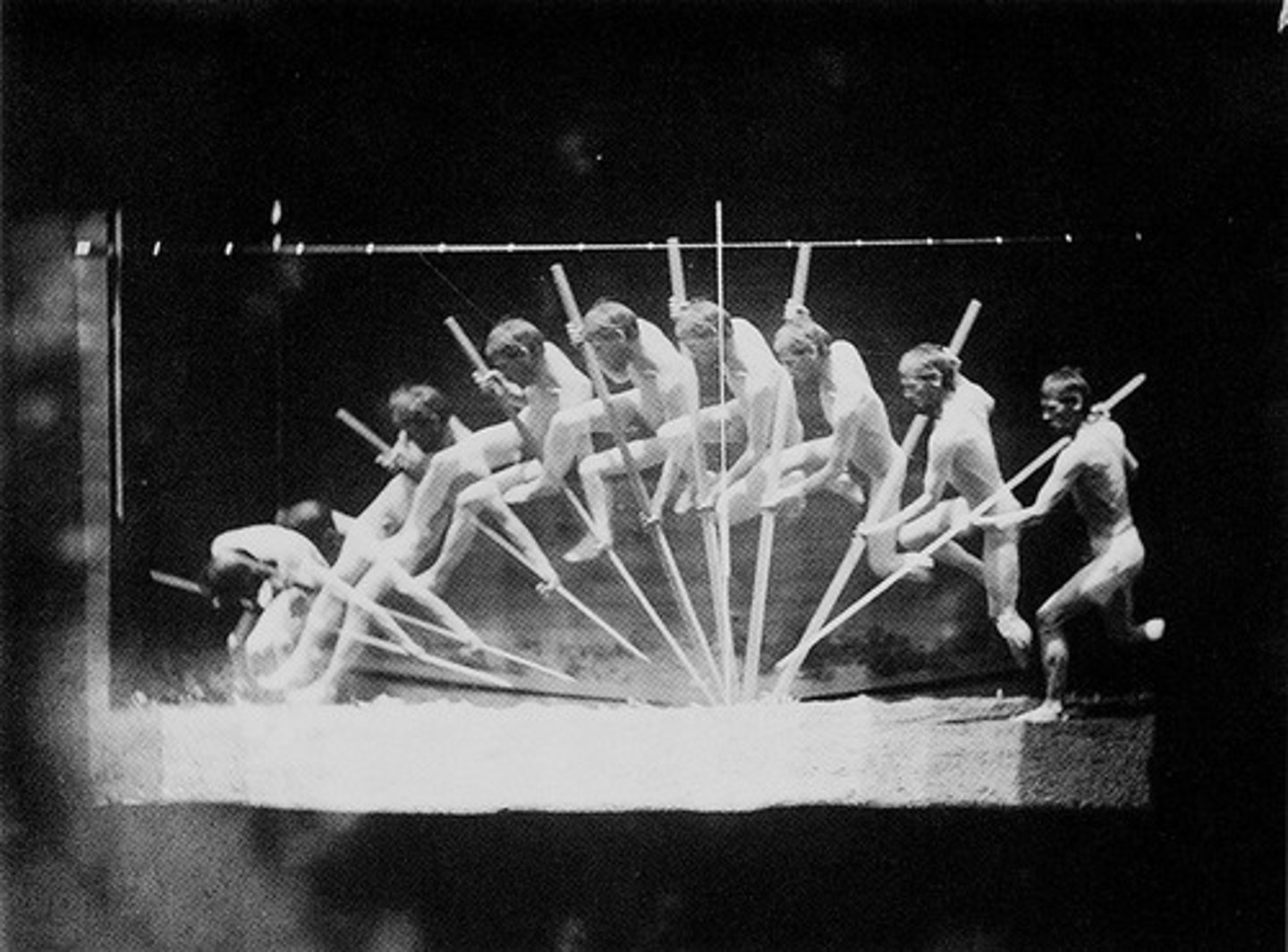 <p>Photographs of movement over time</p>