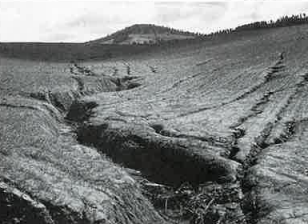 <p><span style="font-family: Aptos, sans-serif"><strong>What type of erosion is being shown in the image?</strong></span></p>