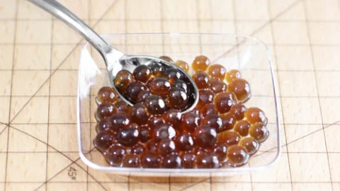 <p>Sodium alginate is used in the food industry to</p>