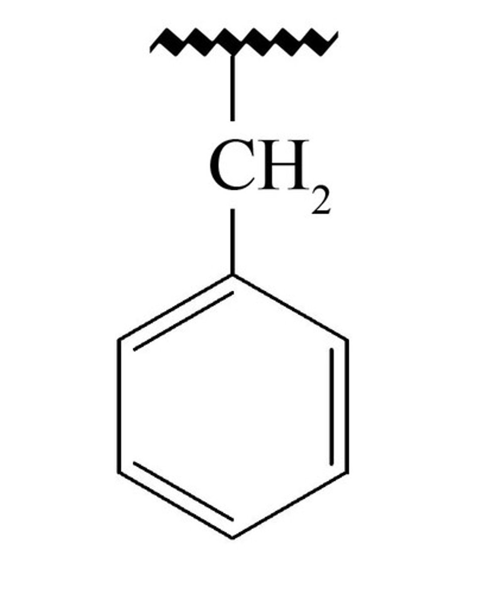 <p>benzyl is the substituent or molecular fragment possessing the structure C6H5CH2-. Benzyl features a benzene ring attached to a CH2 group.</p>