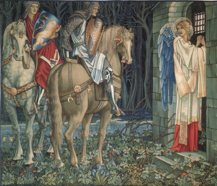 <p>Failure of Sir Gawain. William Morris 1895-96</p>