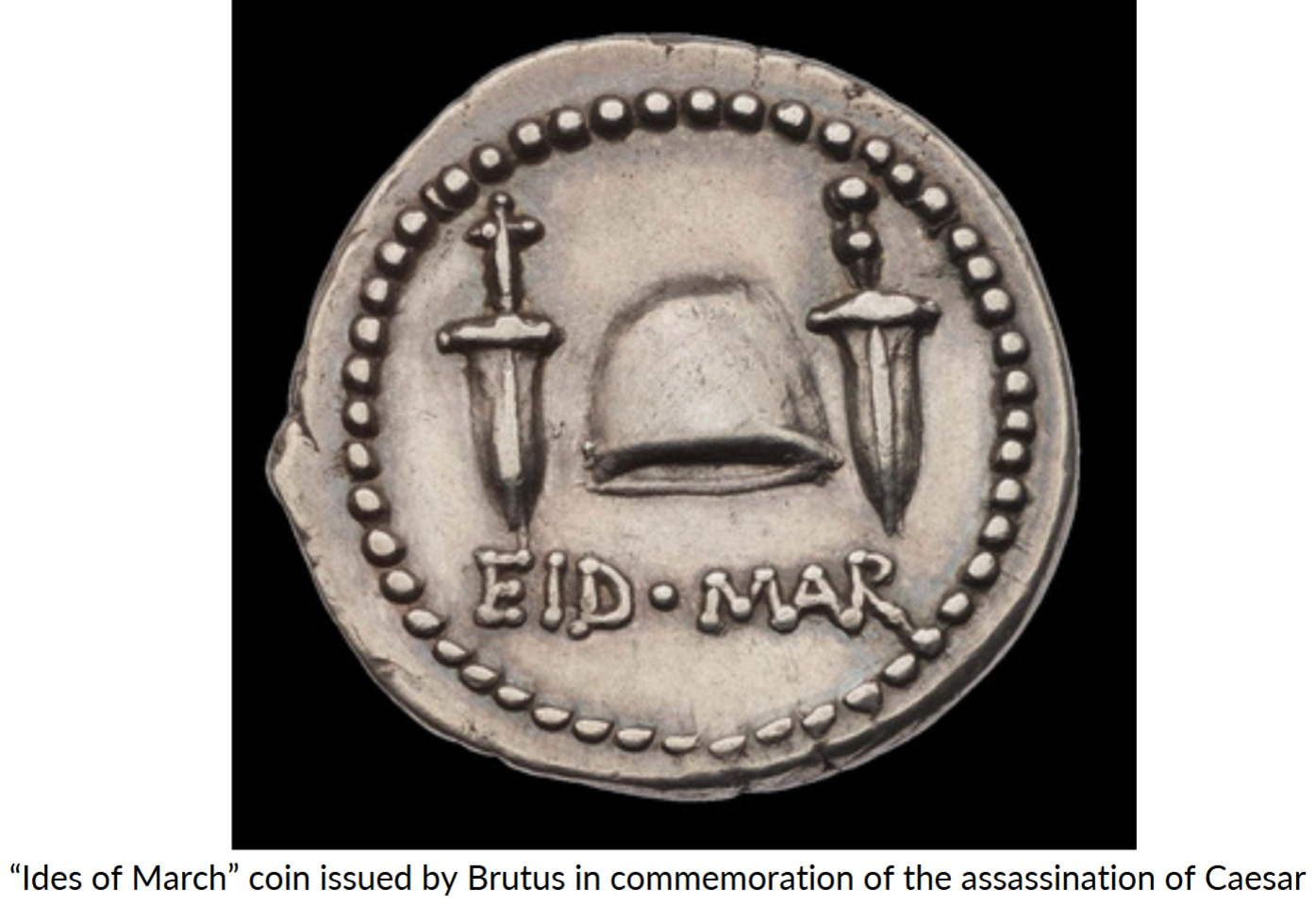 <p>Assassination of Caesar</p>