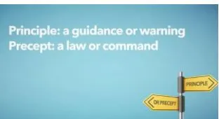 <p>moral precepts</p>
