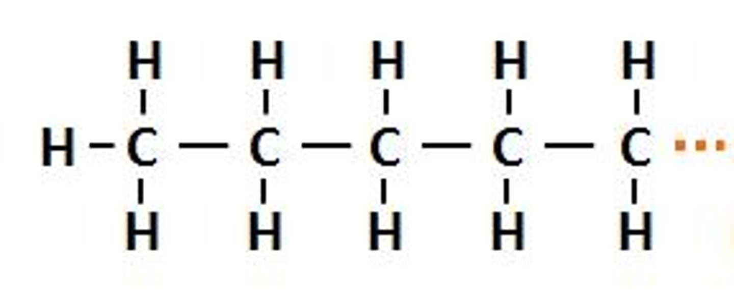<p>alkyl group made up of 5 carbons</p><p>Pe-</p>