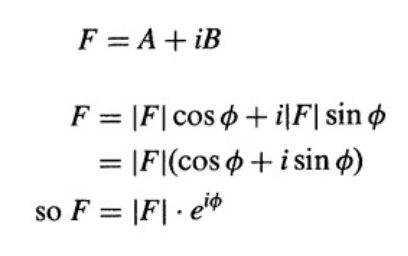 <p>F = structure factor = complex</p><p>|F| = structure factor amplitude = not complex</p>