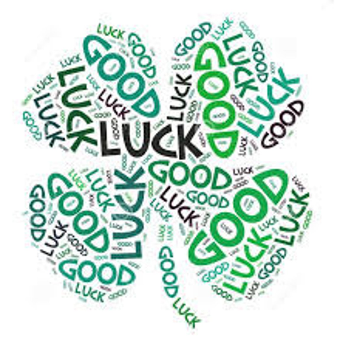 <p>luck</p>